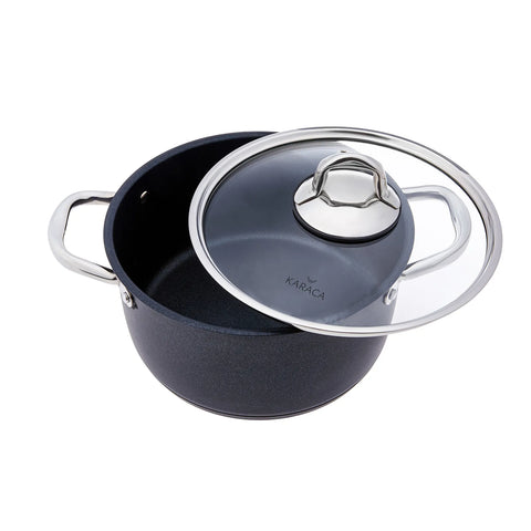 Karaca Diamond Steel Plus 7-teiliges Kochtopfset