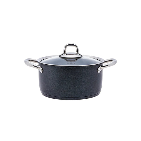Karaca Diamond Steel Plus 7-teiliges Kochtopfset