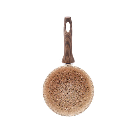 Karaca Wood Silber Granit Milchtopf 18 cm