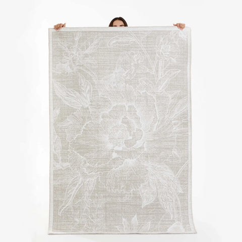 Kasmir Hali Dekorative Kunst Trend Kamelie Doppelseitiger Teppich 120x180 cm