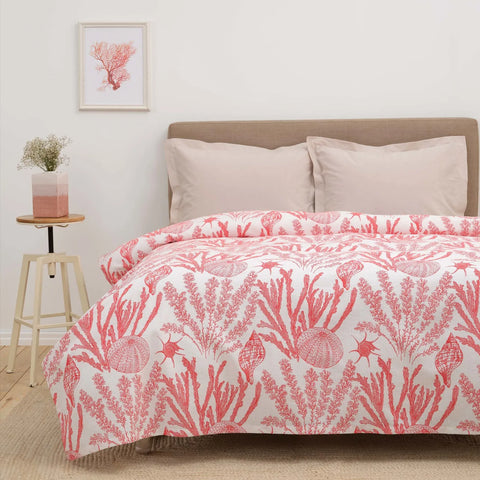 Karaca Home Coral Tile 100% Baumwolle Double Pique