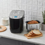 Karaca BakeXL Kneten, Marmelade, Joghurt, Brot Maker Inox, 1500 g, 45 verschiedene Rezepte mit Booklet