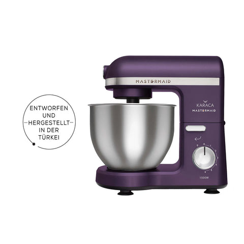 Karaca Mastermaid Chef Küchenmaschine  Grape Purple 1500W 5 Lt