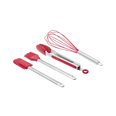 Karaca Cake 10-teiliges Kuchenservice-Set Rot