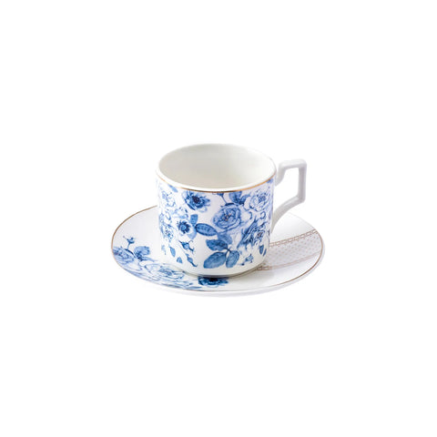 Karaca Magnolia Kaffeetassen-Set für 6 Personen 100 ml