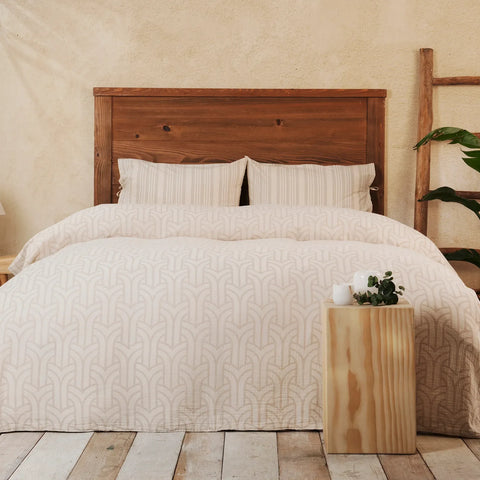 Karaca Home Natural Line Oslo Baumwoll-Doppelpique