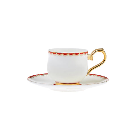 Karaca Unicef Selcuk Methode & Demet Akbag Kaffeetassen-Set 90 ml für 2 Personen 