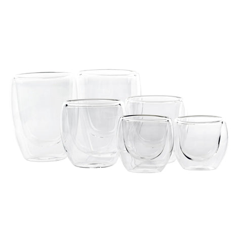 Karaca Double Wall Borosilikat Glas Tassenset mit 6 Tassen 
