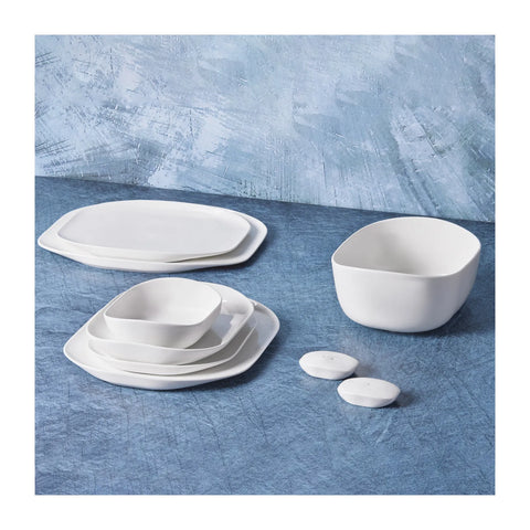 Karaca Plato für 12 Personen Geschirrset, 59 Teilig, New Generation Bone