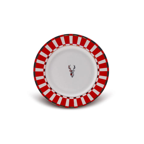 Karaca Aries Roter Dessertteller 19 cm