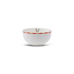 Karaca Aries Snack-Teller Rot Gelb 12 cm