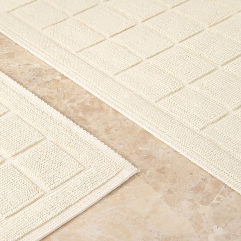 Karaca Home Kelly Quatre Mattenset in Cremefarbe