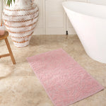 Karaca Home Kelly Flower Fußmatte in Puderfarbe