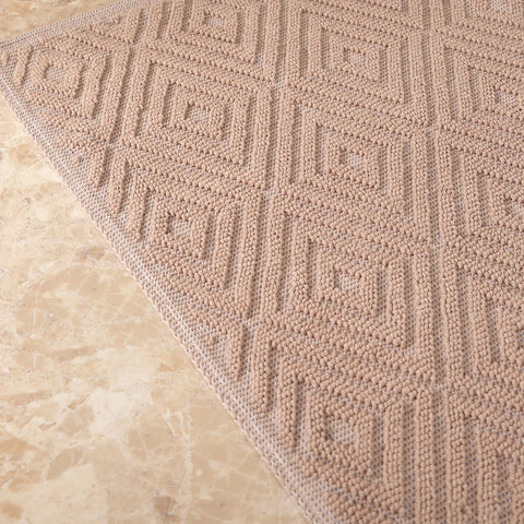 Karaca Home Kelly Esta Fußmatte in Beige
