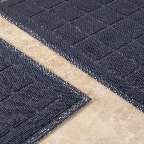 Karaca Home Kelly Quatre Mattenset in Indigo