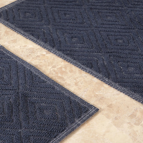 Karaca Home Kelly Esta Mattenset Indigo