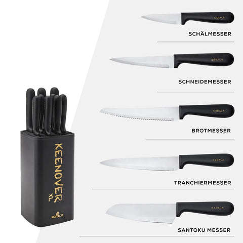 Karaca Keenover 10-teiliges Messerset XL
