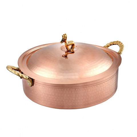 Karaca Alacahoyuk Kupfer Reistopf 24 cm