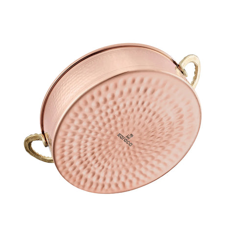Karaca Alacahoyuk Kupfer Reistopf 24 cm