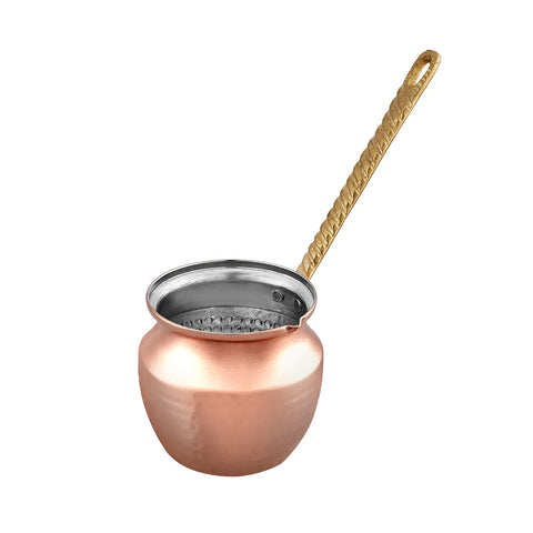 Karaca Alacahoyuk Kupfer Kaffeekanne groß
