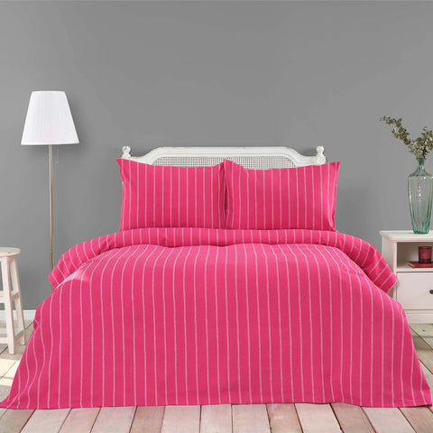 Karaca Home Vella Fuchsia Doppelbettdecke