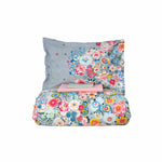 Karaca Home Dulce Blau 100% Baumwolle Doppel Bettbezug Set