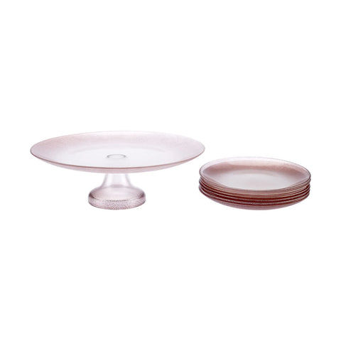 Karaca Coral 7-teiligesnTorten-Set