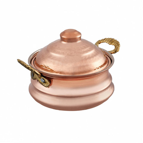 Karaca Alacahoyuk Kupfer Mini-Kasserolle 8 cm