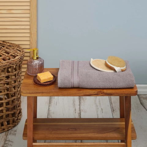 Karaca Home Daily Soft Gray 100% Baumwolle Handtuch 70x140 cm
