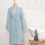 Karaca Home Daily Soft Petrol 100% Baumwolle Herren Bademantel L/XL