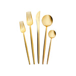 Karaca Jupiter Shiny Gold 60 teiliges Besteckset für 12 Personen in Box