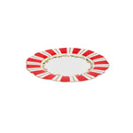 Karaca Neujahr Dreamy Striped Kuchenteller 22 cm