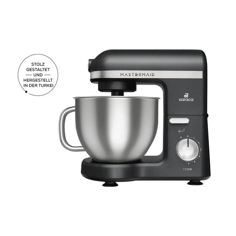 Karaca Mastermaid Chef Pro Doppelgrİff Standmixer 1750W Glänzendes Schwarz