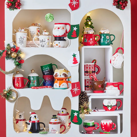 Karaca Neujahr Saint Santa Becher 350 ml