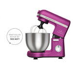 Karaca Mastermaid Chef Stand Mixer Fushia Liebe 1500W 5 Lt