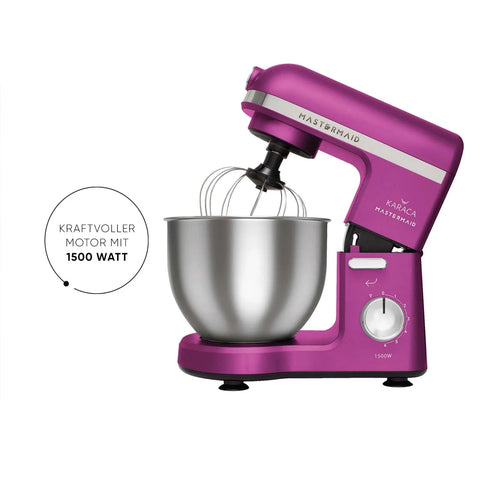 Karaca Mastermaid Chef Stand Mixer Fushia Liebe 1500W 5 Lt
