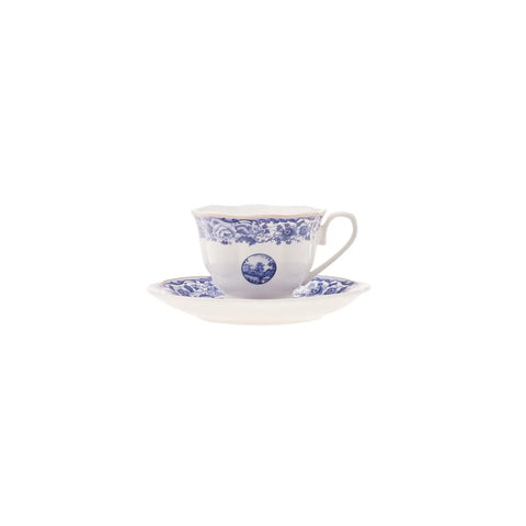 Karaca Blue Odyssey Satz von 6 Kaffeetassen 80 ml