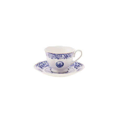 Karaca Blue Odyssey Satz von 6 Kaffeetassen 80 ml