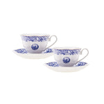 Karaca Blue Odyssey 2er Set Teetassen 220 ml