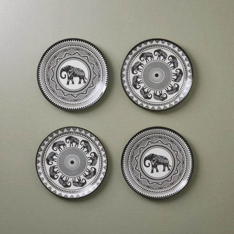 Karaca Fil 22 Cm 4-Teiliges Kuchenset