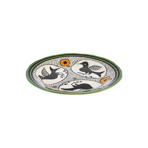 Karaca Paye Selcuklu Serie Vogel Kuchenplatte 21 cm