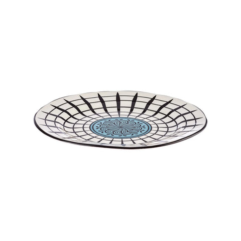 Karaca Paye Selcuklu Serie Blau Brotteller 16 cm