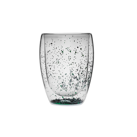 Karaca Pia Grün Glitter Wasserglas 350 ml