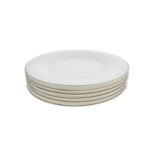 Karaca Fine Pearl New Fame 6 Personen Frühstücksset und Servierschalen, 26 Teilig
