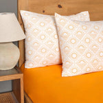 Sarah Anderson Sunny Terra 100% Baumwolle Doppelspannbetttuch-Set