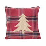 Karaca Home Woodland Roter Baum Gemütliches Kissen 45x45 cm