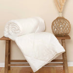 Karaca Home Ekosoft Weiß Doppelte waschbare Bettdecke 195x215