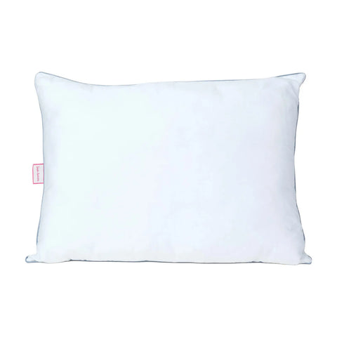 Sarah Anderson Comfy Blue Piping waschbares Kissen Abdeckung Faser Kissen 50x70cm