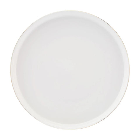 Karaca Elara Schwarz Weiß 57 Teilig New Generation Bone Geschirr Set für 12 Personen