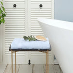 Daily Soft Eisblau 100% Baumwolle Handtuch 70 x 140